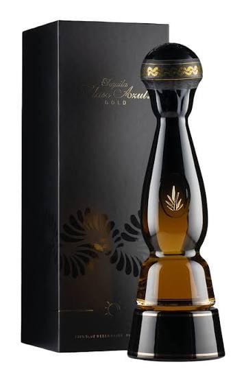 Bottle of Sula Gold cognac with elegant black packaging box and gold leaf design